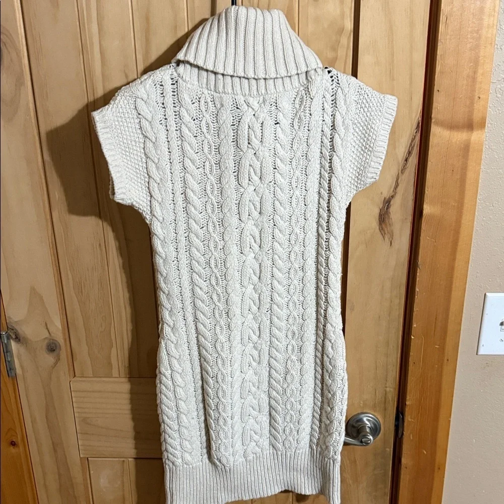 Ralph Lauren Cream Cable Knit Dress